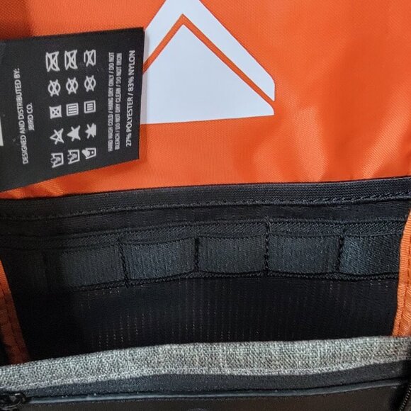 Standard Pacific Hanging Dopp Kit Toiletry Bag | Quilted Black & Gray | NWT - Picture 8 of 12